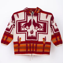 Load image into Gallery viewer, Red Wolf Wool Jacket
