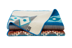 Ultra-Soft Alpaca Wool Southwest Throw Blanket