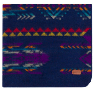 Ultra-Soft Alpaca Wool Southwest Throw Blanket - Ocean Cliff