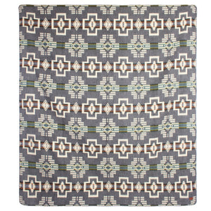 Ultra-Soft Alpaca Wool Southwest Throw Blanket - Spring Showers