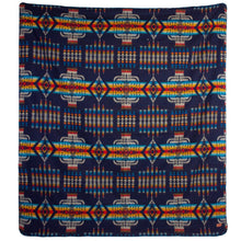 Load image into Gallery viewer, Ultra-Soft Alpaca Wool Southwest Throw Blanket - Sacred Geometry Circle Dance
