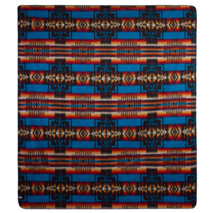Ultra-Soft Alpaca Wool Southwest Throw Blanket - Prairie Night