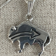 Load image into Gallery viewer, Tatanka  Silver Necklace

