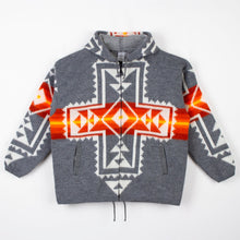 Load image into Gallery viewer, Wolf Grey Native Cross Wool Jacket
