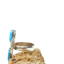 Load image into Gallery viewer, Southwest Turquoise Sterling Silver Ring
