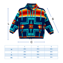 Load image into Gallery viewer, Indian Head Dress Wool Jacket
