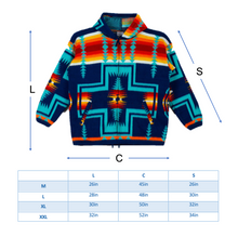 Load image into Gallery viewer, Turquoise Native Cross Jacket

