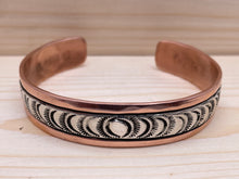 Load image into Gallery viewer, Sun Copper And Sterling Silver Bracelet
