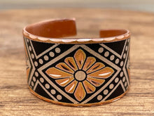 Load image into Gallery viewer, Phous Geometric Painted Chakana Ring
