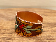 Load image into Gallery viewer, Meka Geometric Painted Chakana Ring
