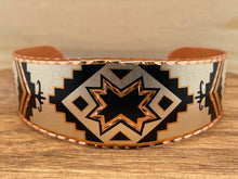 Load image into Gallery viewer, Tsisadu Painted Copper Bracelet Large
