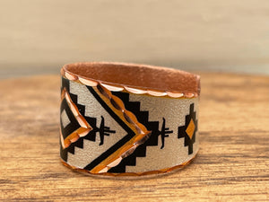 Manali Painted Chakana Ring