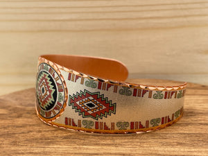 Yamree Painted Copper Bracelet Large