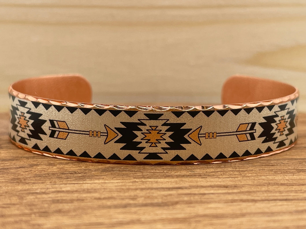 Mato Painted Copper Bracelet