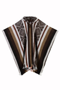 Chocolate Grizzly Poncho